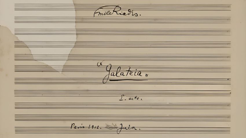 Μαέστρος ολοκλήρωσε την ενορχήστρωση όπερας του Αιμίλιου Ριάδη αφού αποκατέστησε τα χειρόγραφα του συνθέτη 